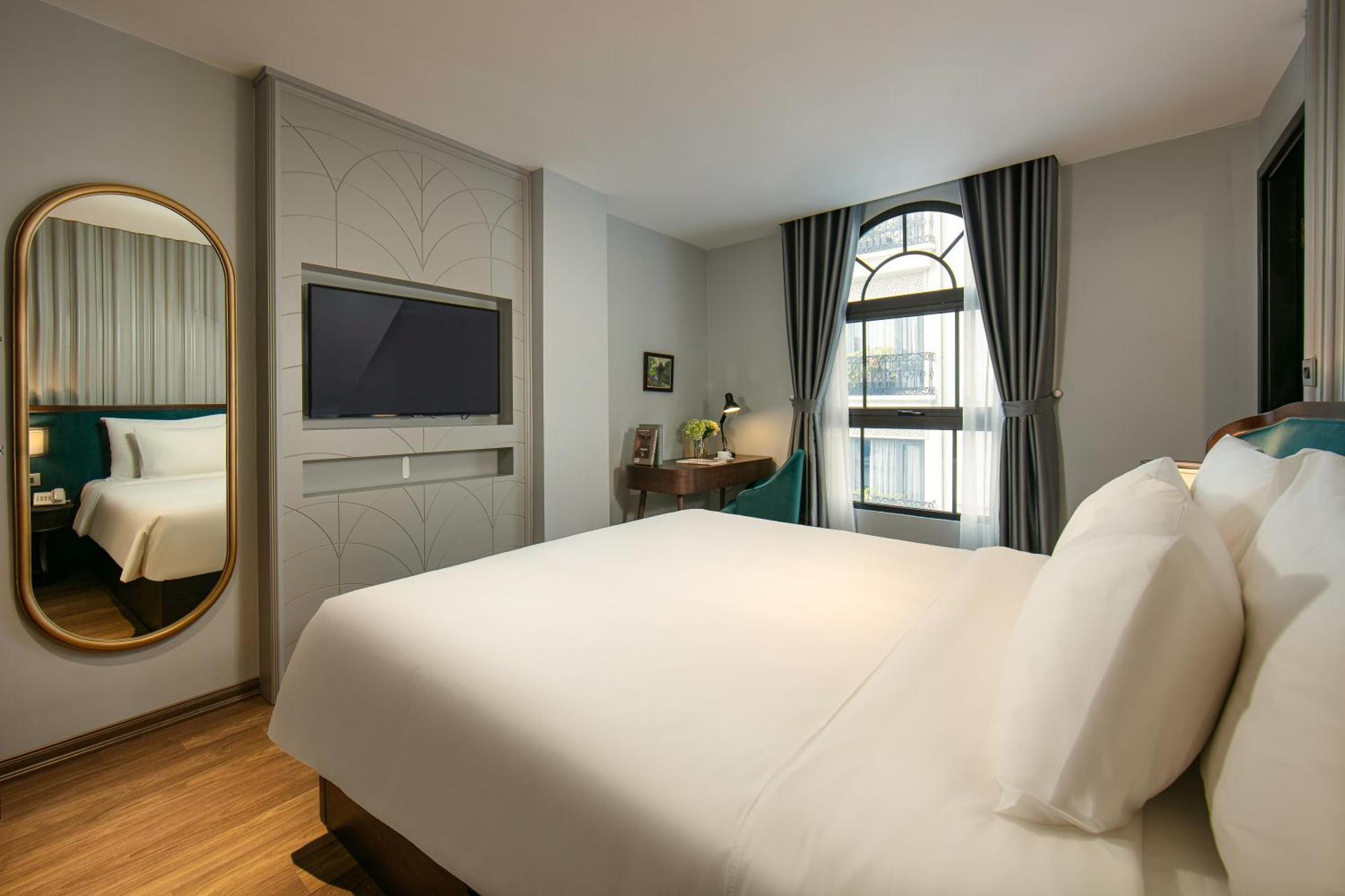 May De Ville Lakeside Hotel Hanoj Exteriér fotografie Deluxe Room